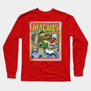 Mystery Science Rusty Barn Sign 3000 - Hercules Long Sleeve T-Shirt